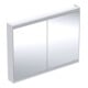Geberit Armoire miroir One 120x90x15 cm, avec pb, avec ComfortL, 2 portes-1