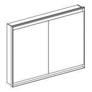 Geberit Armoire miroir One 120x90x15 cm, blanc, avec ComfortLight, 2 portes-2