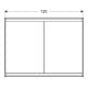 Geberit Armoire miroir One 120x90x15 cm, blanc, avec ComfortLight, 2 portes-5