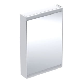 Geberit Armoire miroir One 60x90x15 cm, avec ComL, 1 porte, à droite, blanc/A pb