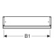 Geberit Armoire miroir One 60x90x15 cm, avec ComL, 1 porte, à droite, blanc/A pb