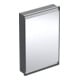 Geberit Armoire miroir One 60x90x15 cm, avec ComL, 1 porte, à gauche, blanc mat/alu pb-1