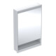 Geberit Armoire miroir One 60x90x15 cm, avec N, 1 porte, à gauche, blanc/A pb-1