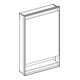 Geberit Armoire miroir One 60x90x15 cm, avec N, 1 porte, à gauche, blanc/A pb