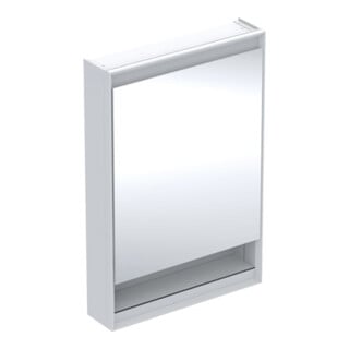 Geberit Armoire miroir One 60x90x15 cm, avec N, 1 porte, à gauche, w/A pb