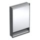 Geberit Armoire miroir One 60x90x15 cm, N, 1 porte, à gauche, avec miroir/alu pb-1