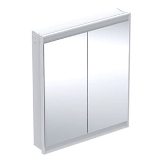 Geberit Armoire miroir One 75x90x15 cm, avec pb, avec ComfortL, 2 portes