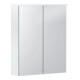 Geberit Armoire miroir Option Basic 55x67,5x14cm, avec éclairage, 2 portes, blanc-1