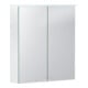 Geberit Armoire miroir Option Basic 60x67,5x14 cm, avec éclairage, 2 portes, blanc-1