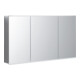 Geberit Armoire miroir Option Plus 120x70x17,2 cm, avec éclairage, 3 portes-1