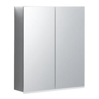 Geberit Armoire miroir Option Plus 60x70x17,2 cm, avec éclairage, 2 portes