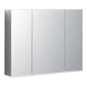 Geberit Armoire miroir Option Plus 90x70x17,2 cm, avec éclairage, 3 portes