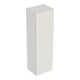 Geberit Armoire moyenne Smyle Square 36x118x29,9cm, 1 porte, gris sable brillant-1