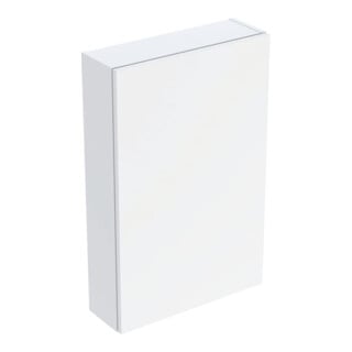 Geberit Armoire murale 45x70x15 cm, droite, 1 porte, blanc laqué brillant