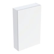Geberit Armoire murale 45x70x15 cm, droite, 1 porte, blanc laqué brillant