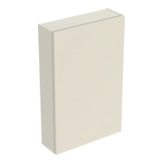 Geberit Armoire murale 45x70x15 cm, droite, 1 porte, gris clair/laqué brillant