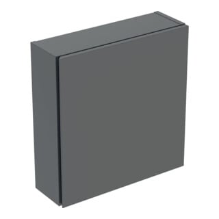 Geberit Armoire suspendue 45x46,7x15 cm, carrée, 1 porte, lava/laqué ma