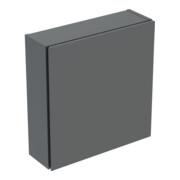 Geberit Armoire suspendue 45x46,7x15 cm, carrée, 1 porte, lava/laqué ma