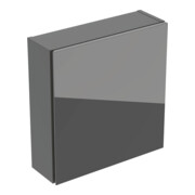 Geberit Armoire suspendue Acanto carrée, 1 porte, L. 45 cm, la. ma / la. gl