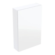 Geberit Armoire suspendue Acanto droite, 1 porte, L 45 cm, blanc laqué / blanc brillant