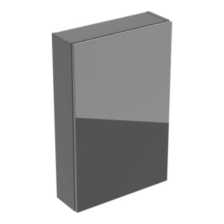 Geberit Armoire suspendue Acanto droite, 1 porte, L. 45 cm, la. ma / la. gl