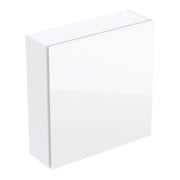 Geberit Armoire suspendue Acanto qu., 1 porte, L 45 cm, blanc brillant / blanc laqué