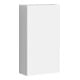 Geberit Armoire suspendue Renova Plan 39x70x17,3 cm, 1 porte, blanc, laqué brillant-1