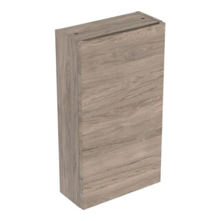Geberit Armoire suspendue Renova Plan 39x70x17,3 cm, 1 porte, Noyer, F. struct.