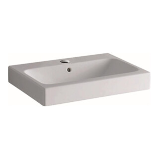 Geberit Aufsatzwaschtisch iCon 60x48,5cm, we. K-Tect, m Hahnl., m ÜL