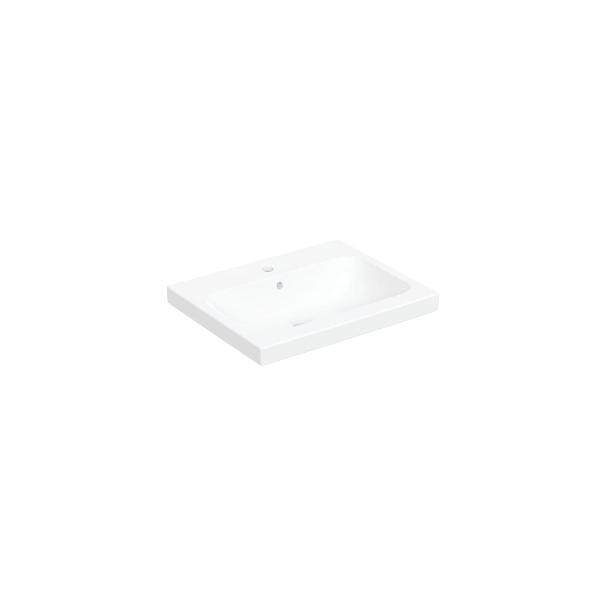 Geberit Aufsatzwaschtisch iCon 60x48cm, HL mi, m Ü, f Arb.Pl., w K-Tect