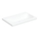 Geberit Aufsatzwaschtisch iCon 75x48cm, o HL, o. ÜL, f Arbeitspl., we.-1