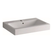 Geberit Aufsatzwaschtisch iCon 60x48,5cm, we. K-Tect, m Hahnl., m ÜL