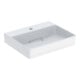 Geberit Aufsatzwaschtisch One 50x41cm, HL mi, o Ü, w K-Tect/Bl we. gl-1