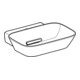 Geberit Aufsatzwaschtisch One 50x42,5cm, Schale, HL mi, o Ü, w K-Tec/B