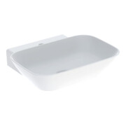 Geberit Aufsatzwaschtisch One 50x42,5cm, Schale, o Ü, w K-T., HL mit.