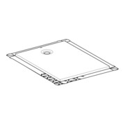 Geberit Bac à douche rectangulaire Olona blanc/mat, 120x80x4 cm-2