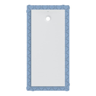 Geberit Bac à douche rectangulaire Olona blanc/mat, 170x75x4 cm