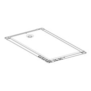 Geberit Bac à douche rectangulaire Olona blanc/mat, 170x90x4 cm-2