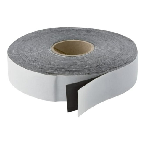 Geberit Bande d'étanchéité 50 mm, 12,5 m, Ro., résistant UV, noir, IIR
