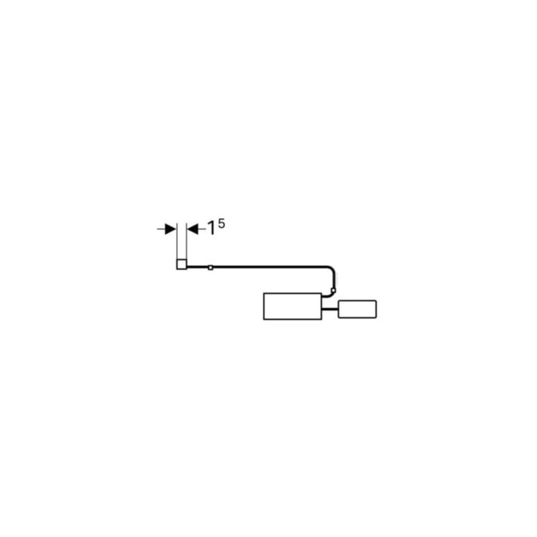 Geberit Bandeau lumineux LED 41 cm, max. 3,5 W, 392 lumens