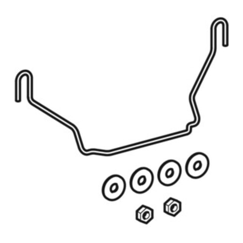 Geberit Befestigungs-Set für Waschtisch, für Halbsäule, Kerafix