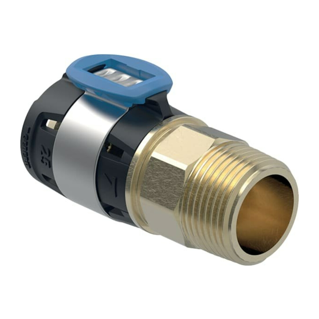 Geberit bergang FlowFit d= 16mm, R 3/4, mit Außengewinde