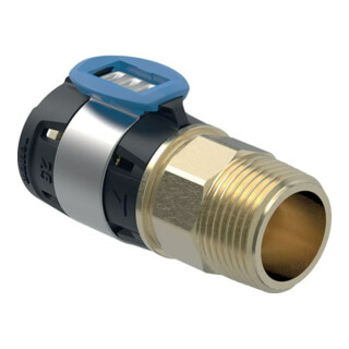 Geberit bergang FlowFit d= 20, R 1/2, mit Außengewinde