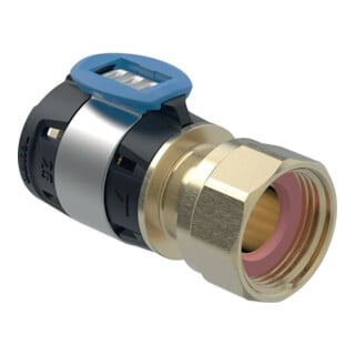 Geberit bergang FlowFit d= 20mm, G 1/2, mit Überwurfmutter