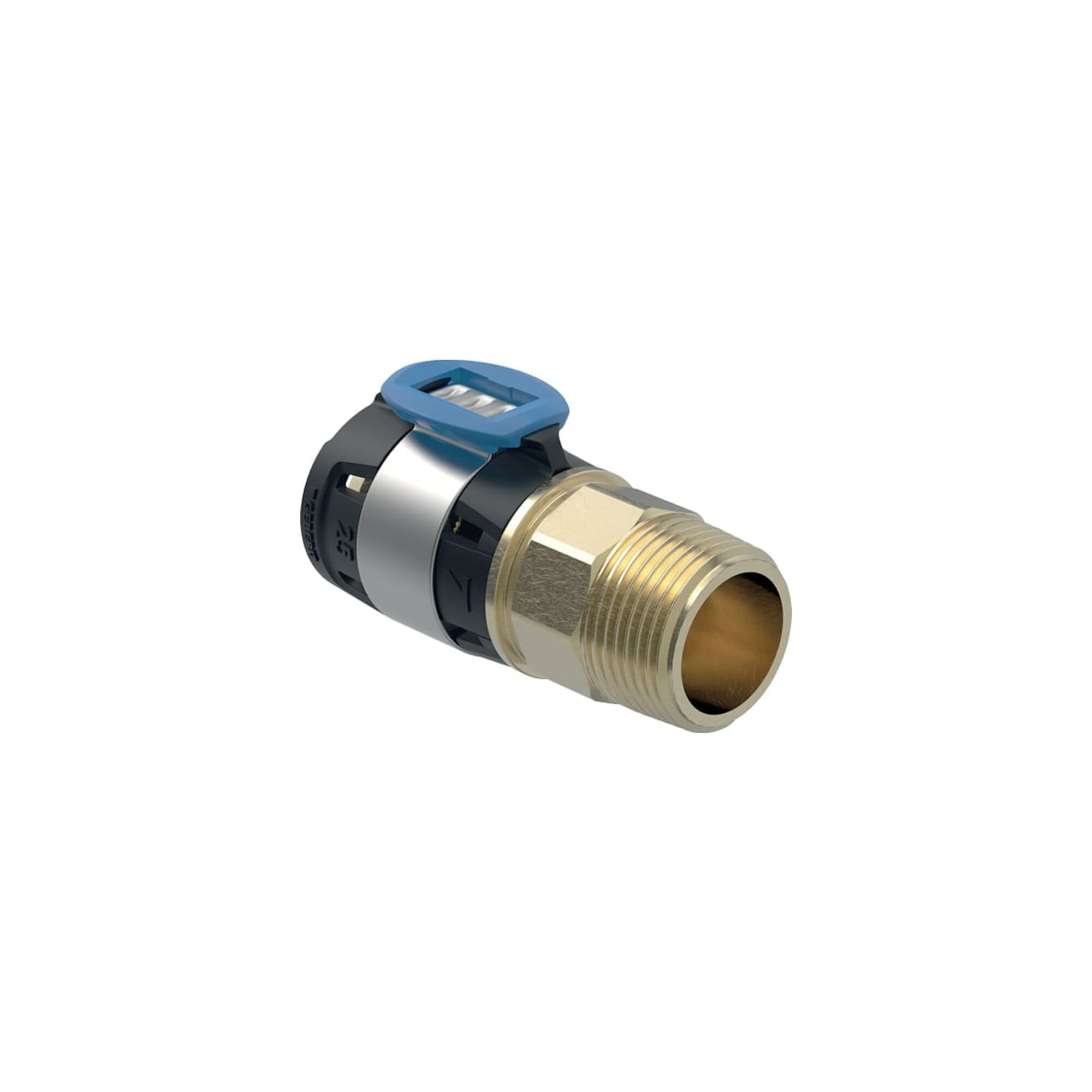Geberit bergang FlowFit d= 40mm, R 1, mit Außengewinde