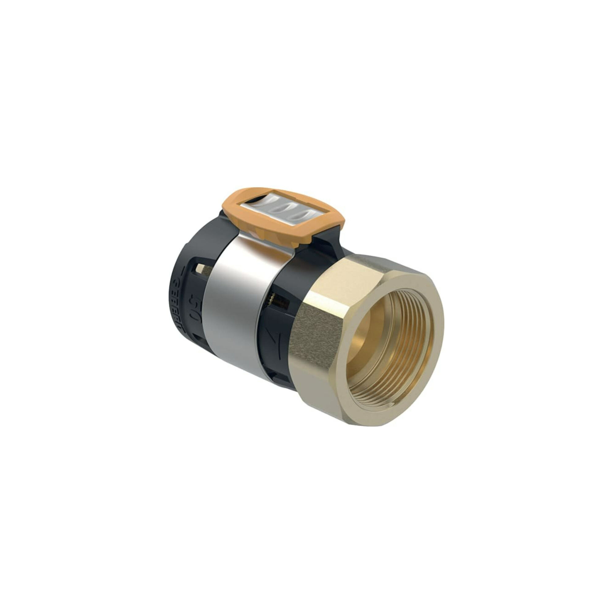 Geberit bergang FlowFit d= 50mm, Rp 1 1/2, mit Innengewinde
