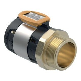 Geberit bergang FlowFit d= 63mm, R 2, mit Außengewinde