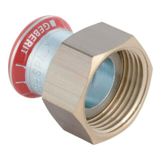 Geberit bergang Mapress C-Stahl d 18mmxG 3/4, m ÜM, außen verzinkt