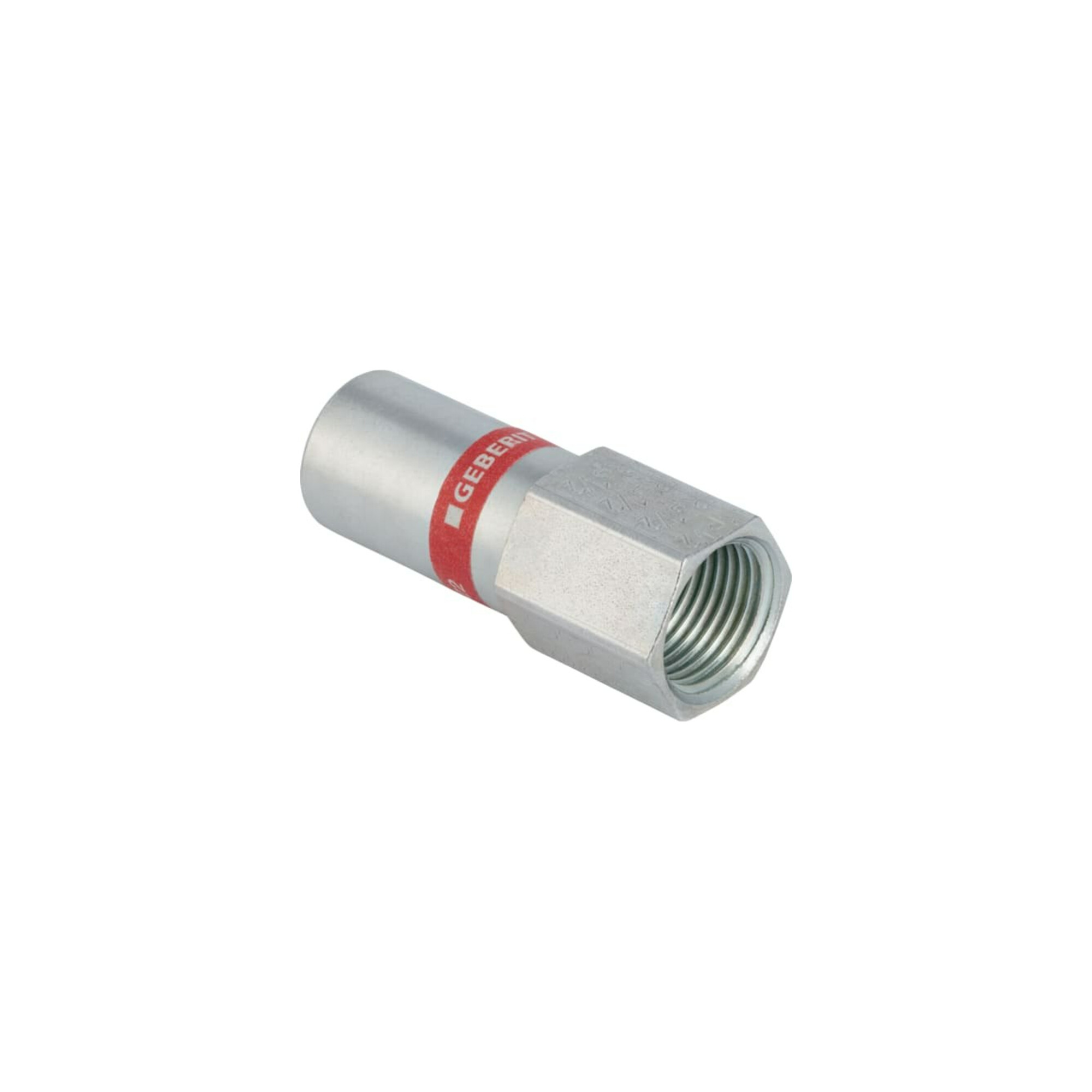 Geberit bergang Mapress C-Stahl d 22xRp 3/4, m IG u Einschub, verzinkt