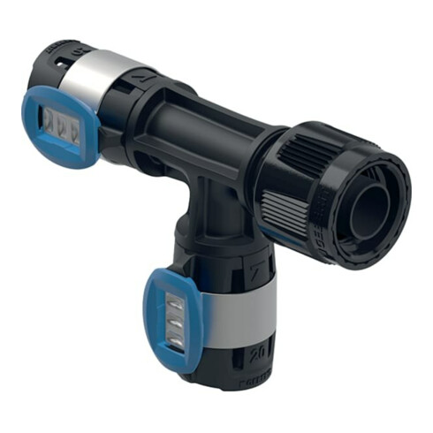 Geberit bergangs-T-Stück FlowFit m MasterFix, d 16mmx16mmxRpMF 1/2, Abzw.